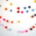 Guirlande Grandes Etoiles - Multicolore